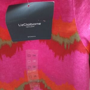 Liz Claiborne pink top